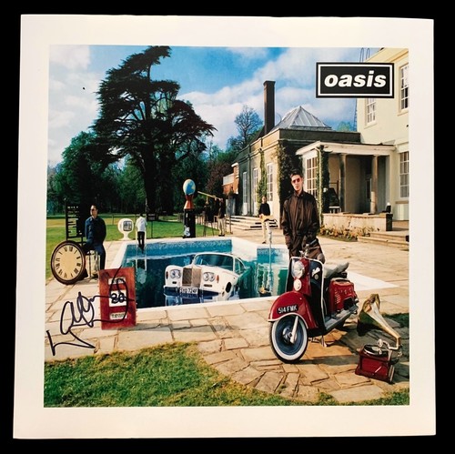 Signed oasis alan white - oasis, be