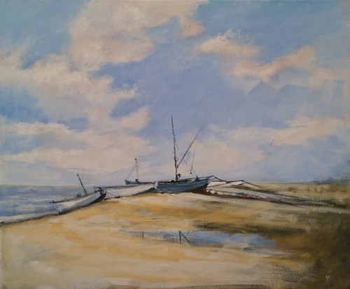 Along the beach - the, beach,