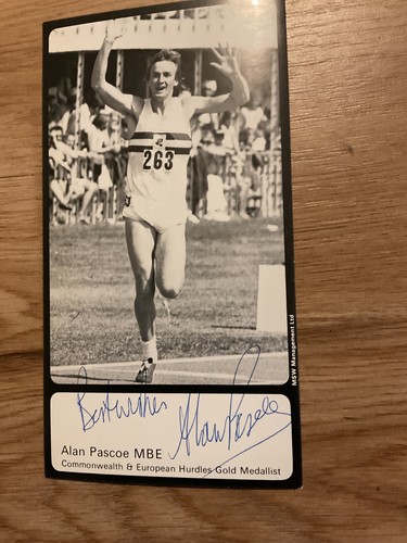 Alan pascoe mbe black and - pascoe,