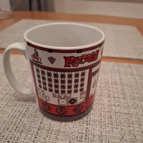 Record collector mug - record, alan