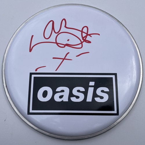 Signed oasis alan white - oasis,