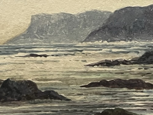 Alan white small watercolour - alan,