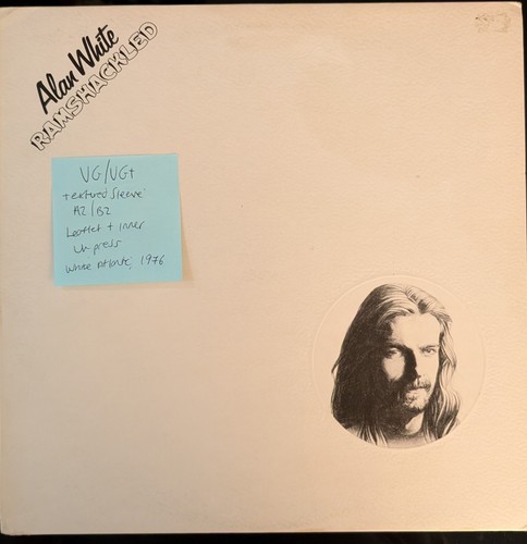 Alan white ramshackled vinyl - alan,